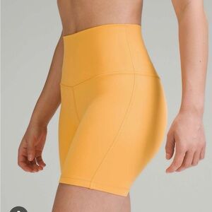 Womens Mango Dream Lululemon biker shorts size 8